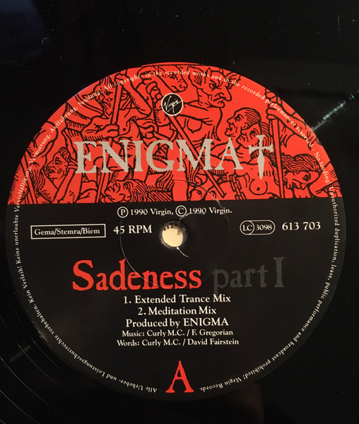 Enigma - Sadeness Part I (Maxi-Single)