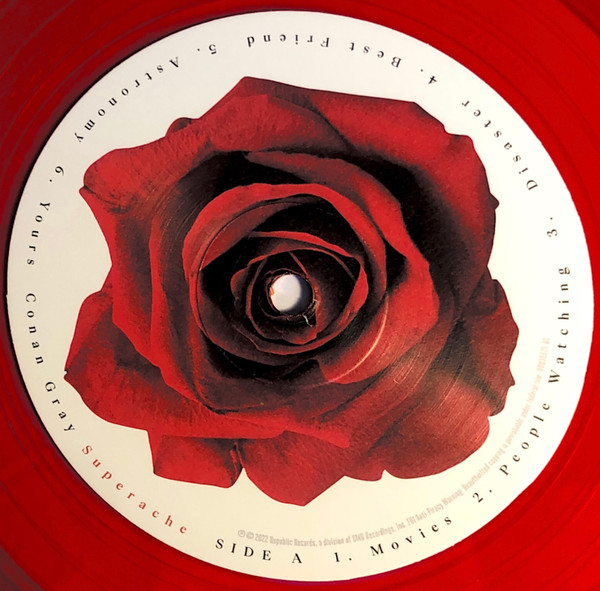 Conan Gray - Superache (Ruby Red Vinyl)+art prints+photos