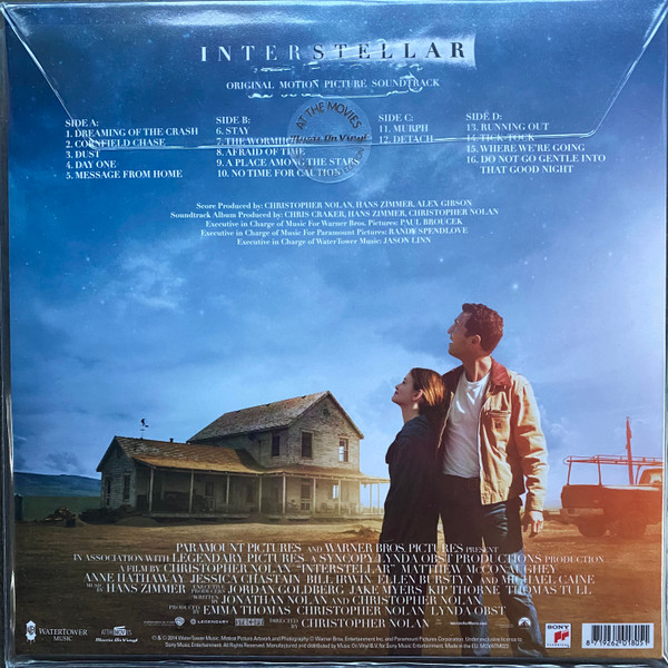 Hans Zimmer - Interstellar (Limited Numbered Purple Vinyl)(Rainbow Laminate Sleeve(2LP)