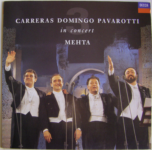 Luciano Pavarotti - 3 Tenors In Concert(+booklet)