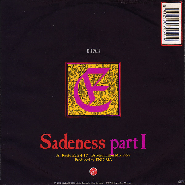 Enigma - Sadeness Part I (7'' Single) (big hole)