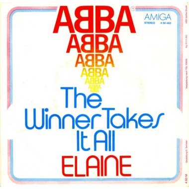 ABBA - The Winner Takes It All (7'' Single) (big hole)