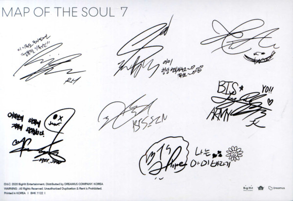 BTS - Map Of The Soul: 7 (boxset)Version 3