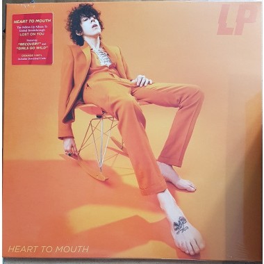 LP - Heart To Mouth(White&Orange Vinyl)