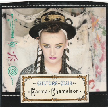 Culture Club - Karma Chameleon ( 7'' Single ) (big hole)
