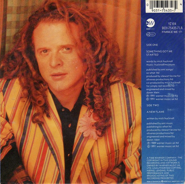 Simply Red - Something Got Me Started ( 7'' Single )