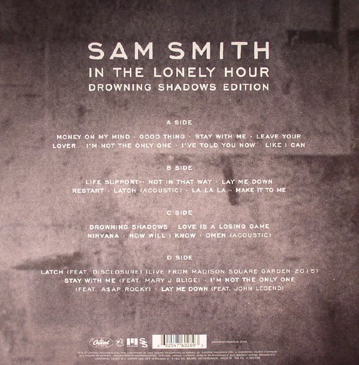 Sam Smith - In The Lonely Hour: Drowning Shadows Edition(2 LP)