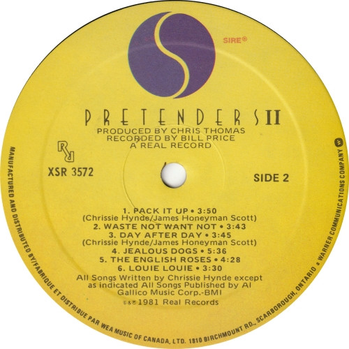 The Pretenders - Pretenders II