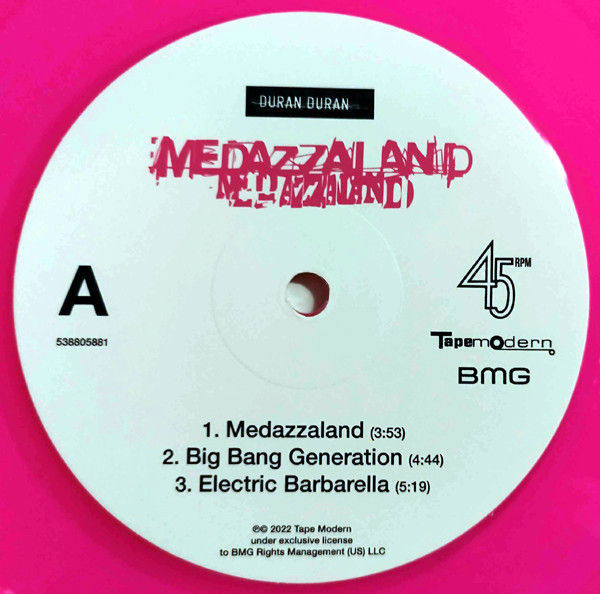 Duran Duran - Medazzaland (2LP) (Neon Pink Vinyl)