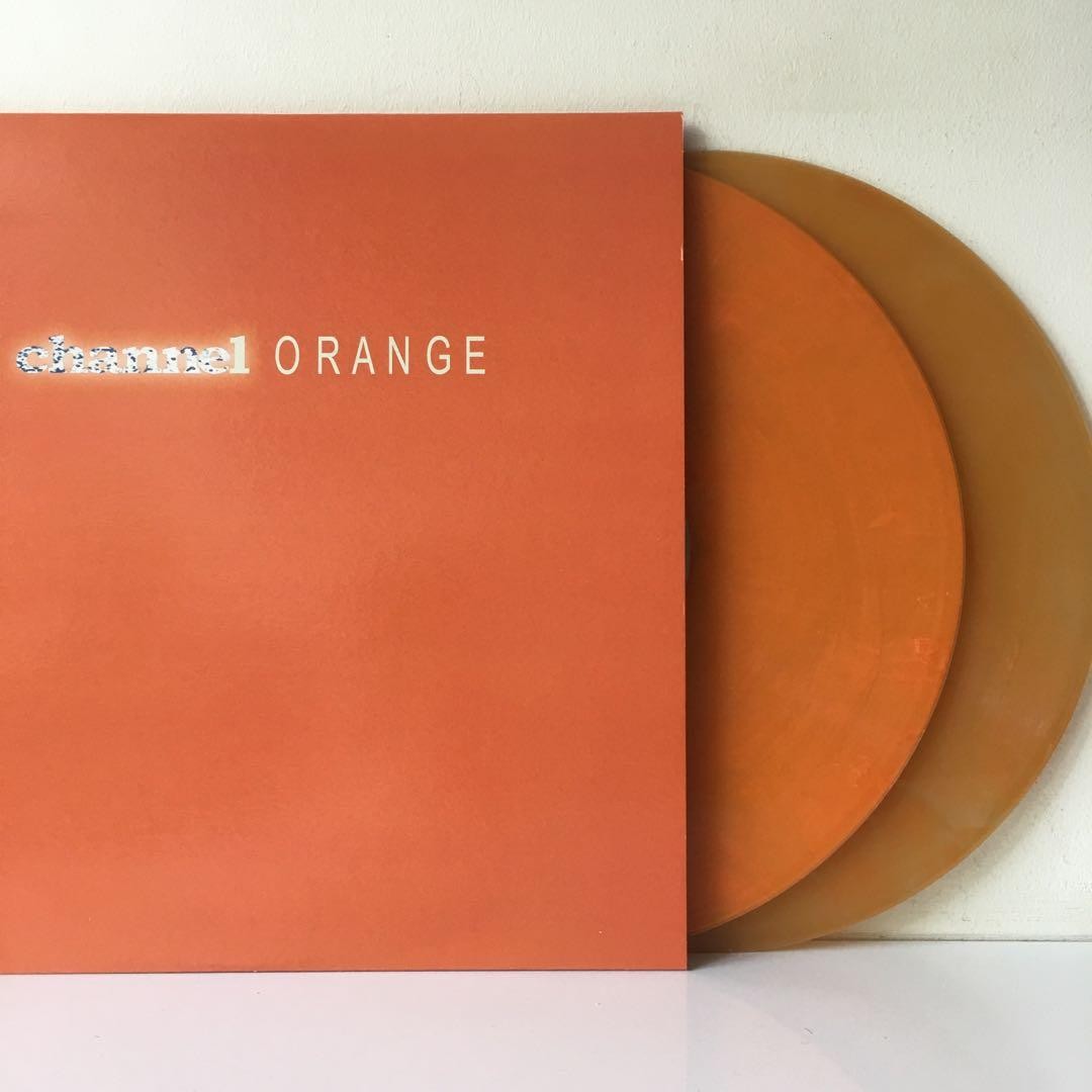 Frank Ocean - Channel Orange(2 LP)(Orange Vinyl)(Limited USA Deluxe Edition)