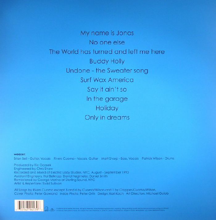 Weezer - Blue Album