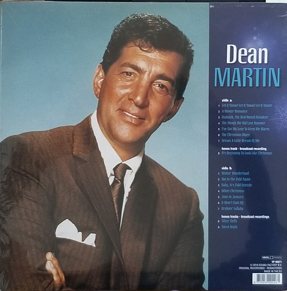 Dean Martin - Winter Wonderland(Limited Edition)(White Vinyl)(500 copies)