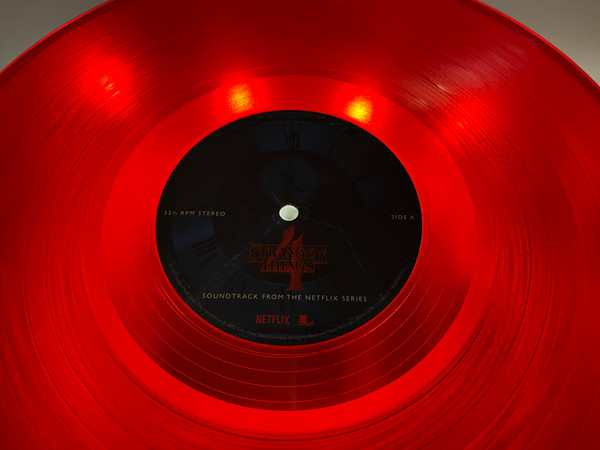 Soundtrack - Stranger Things 4. By The Netflix (2 LP)(Red Vinyl)+poster