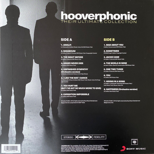 Hooverphonic - Their Ultimate Collection(Silver Vinyl)(Limited Edition)