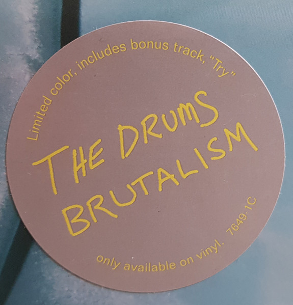 The DRUMS - Brutalism(Clear Vinyl)(Limited Edition)