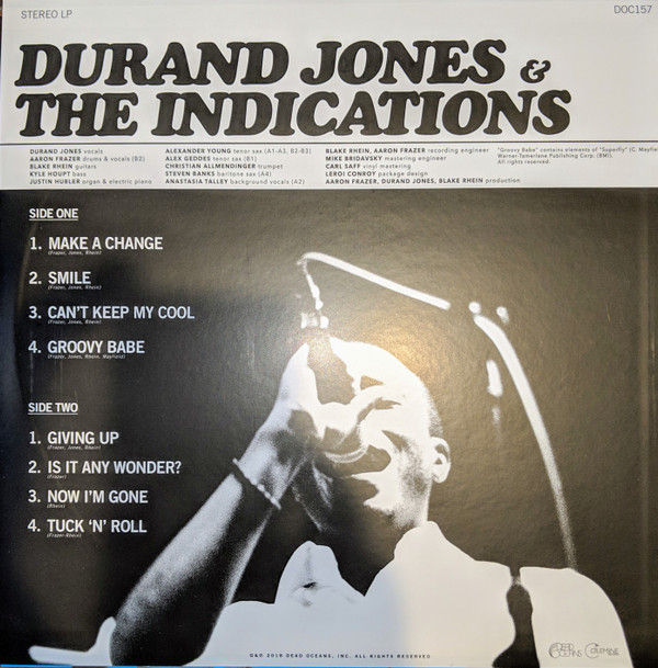 Durand Jones & The Indications - Durand Jones & The Indications(USA Edition)
