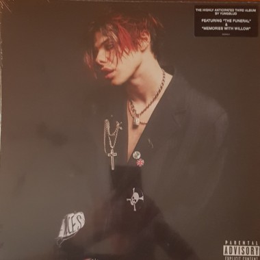 yungblud - Yungblud(PinK Vinyl) poster + autographed insert (indie exclusive)