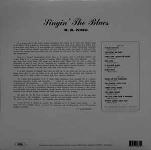 BB King - Singin' The Blues(Red Vinyl)