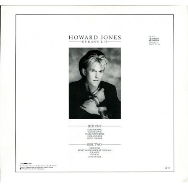 Music Of 80-s - Howard Jones ‎– Human's Lib
