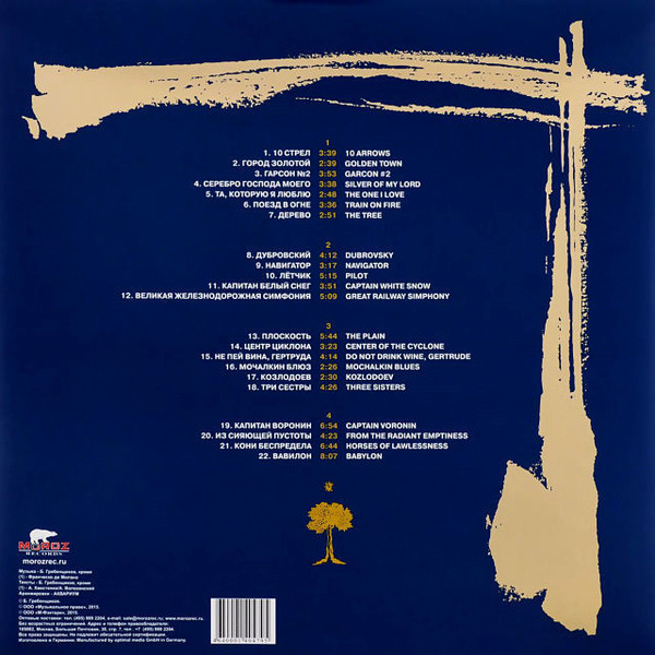 Аквариум - Легенды Русского Рока.Лучшие Хиты(Blue Vinyl)(2 LP)