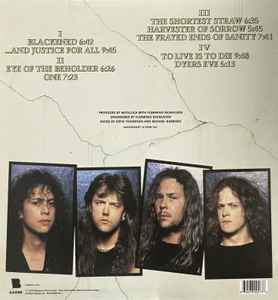 Metallica - ...And Justice For All(2 LP)(USA Edition)