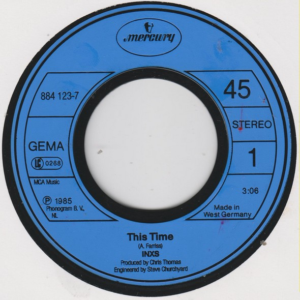 INXS - This Time (7'' Single)