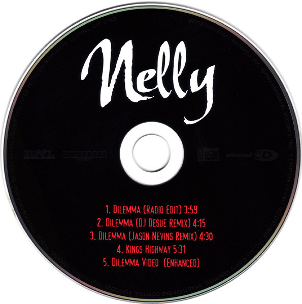 Nelly - Dilemma & Kelly Rowland(compact disc)+video