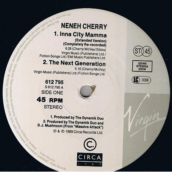 Neneh Cherry - Inna City Mamma(mini album)