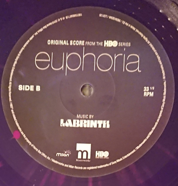 Euphoria. Soundtrack. Labrinth & Zendaya - Euphoria: Original Score(Purple Vinyl)(2 LP)+booklet