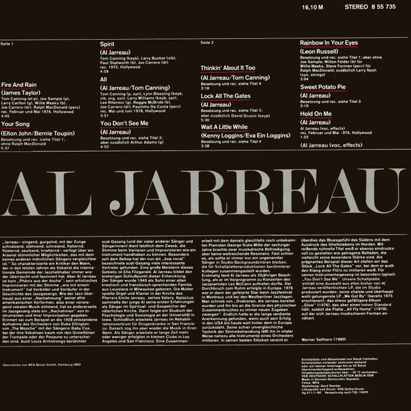 Al Jarreau - Hits