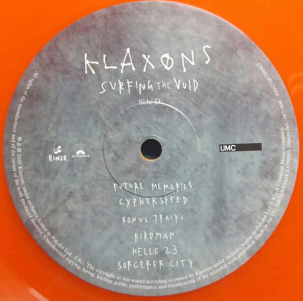 Klaxons - Surfing The Void(Orange Vinyl)(2 LP)