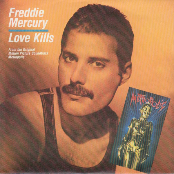 Freddie Mercury - Love Kills(Metropolis.Soundtrack)(7'' Single)