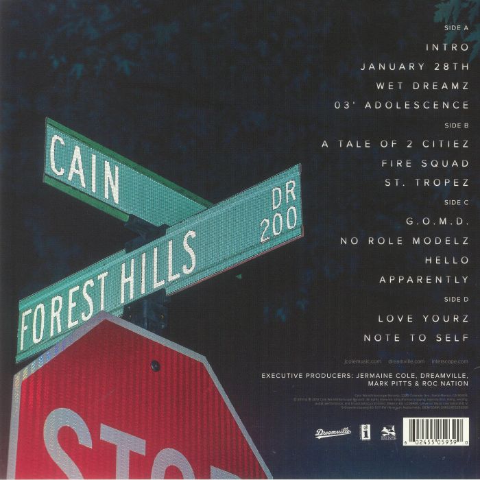 J Cole - 2014 Forest Hills Drive(Limited Edition)(2 LP)