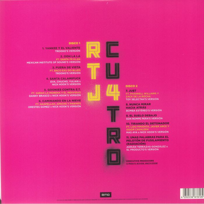 Run The Jewels - RTJ Cu4tro(2 LP)+poster