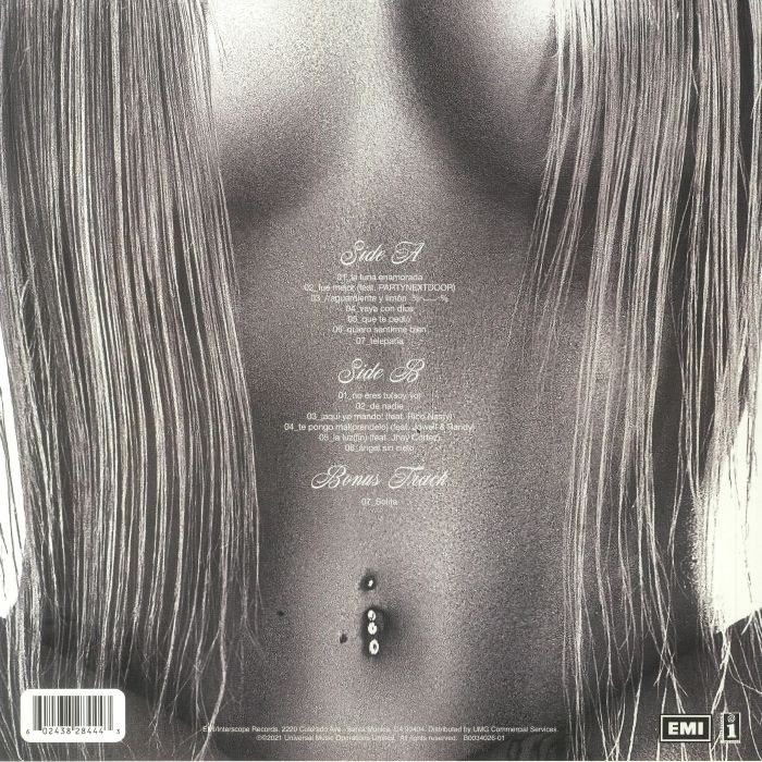 Kali Uchis - Sin Miedo (Del Amor Y Otros Demonios)(Clear Vinyl)+poster