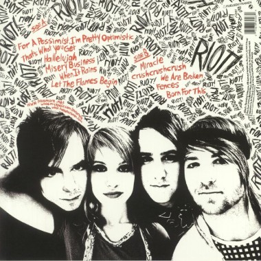 Paramore - Riot!(Silver Vinyl)(USA Edition)