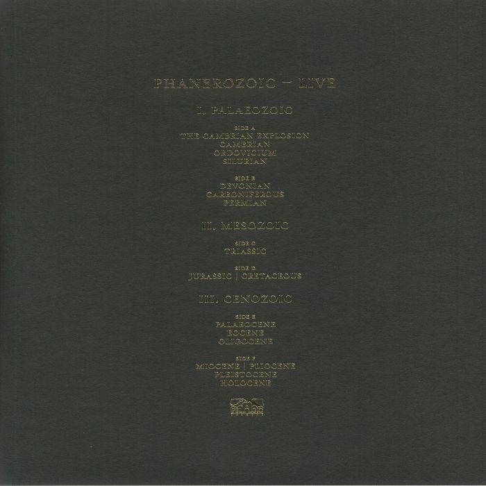The Ocean - Phanerozoic Live(Gold Vinyl)(3 LP)+DVD