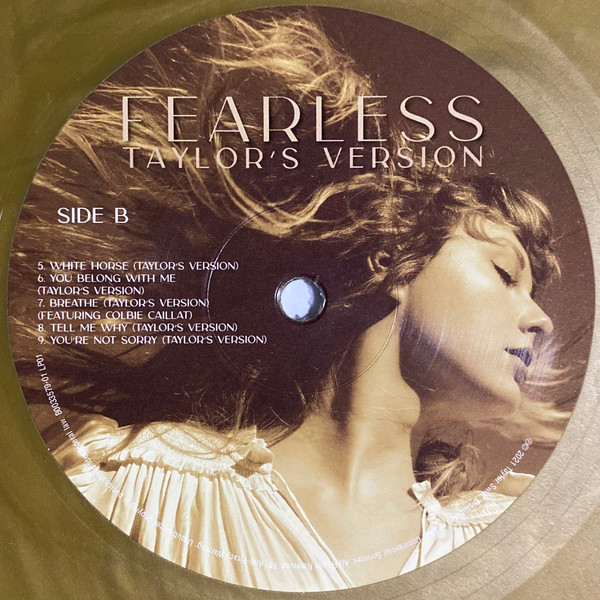 Taylor Swift - Fearless: Taylor's Version(Limited Gold Vinyl)(3 LP)