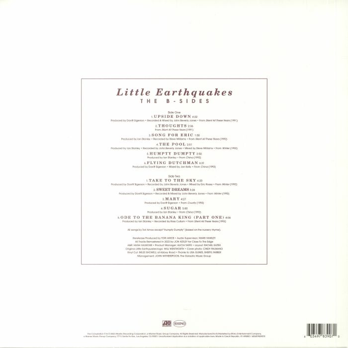 Tori Amos - Little Earthquakes: The B Sides