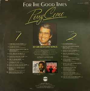 Perry Como - 20 Greatest Love Songs