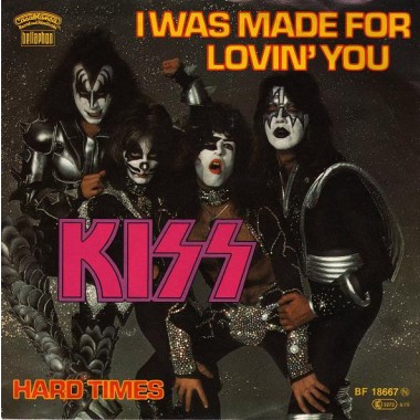 Kiss - I Was Made For Lovin' You(7'' Single)