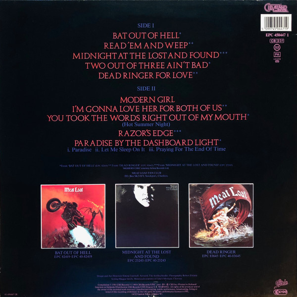 Meat Loaf - Greatest Hits Out Of Hell