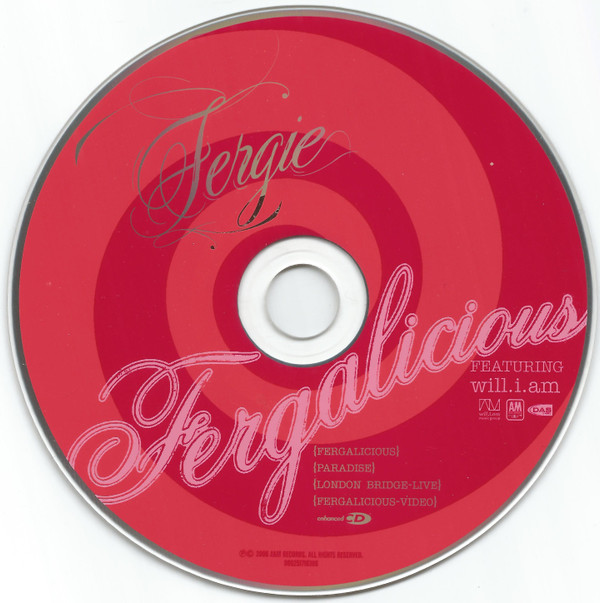 Fergie (ex- The Black Eyed Peas) - Fergalicious(compact disc)+video