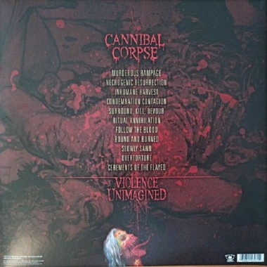 Cannibal Corpse - Violence Unimagined(USA Edition)(Blue Vinyl)