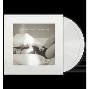 Taylor Swift - The Tortured Poets Department(2 LP)(Ghost White Vinyl)+24page booklet 19/04