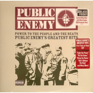 Public Enemy - Greatest Hits(2 LP)(Red & Black Vinyl)