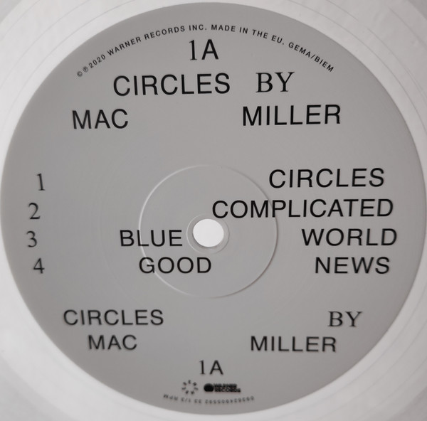 Mac Miller - Circles (2LP) (Clear Vinyl)+ poster