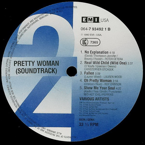 Soundtrack - Pretty Woman