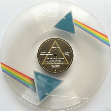 Pink Floyd - The Dark Side Of The Moon(2 LP)(Clear Vinyl + 4 UV printed Vinyl)+poster