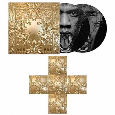 Kanye West - Watch The Throne & Jay Z(Picture Vinyl)(2 LP)(Gold Sleeve)+poster